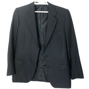 BRIONI blue  Striped  WOOL Jacket sz 42